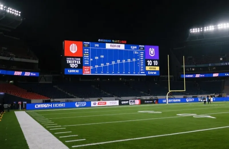 实时比分与事件时间轴示意图